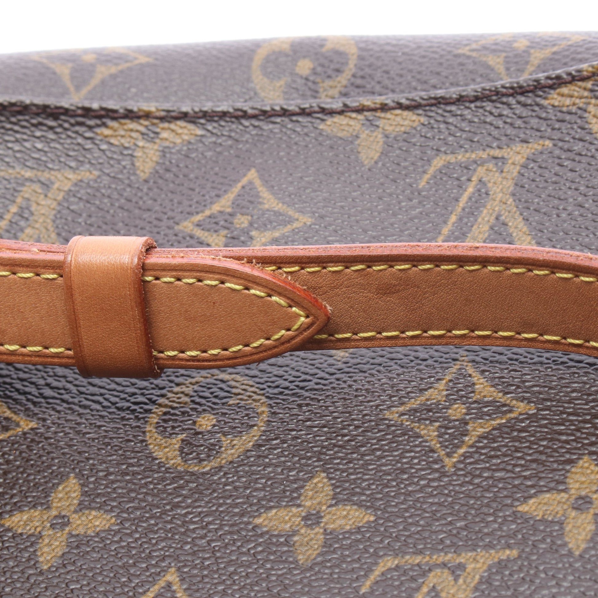 ミュゼットサルサ ロングストラップ モノグラム ショルダーバッグ PVC レザー ブラウン ルイヴィトン バッグ LOUIS VUITTON