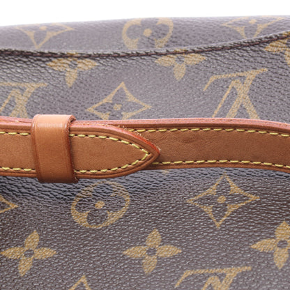 ミュゼットサルサ ロングストラップ モノグラム ショルダーバッグ PVC レザー ブラウン ルイヴィトン バッグ LOUIS VUITTON