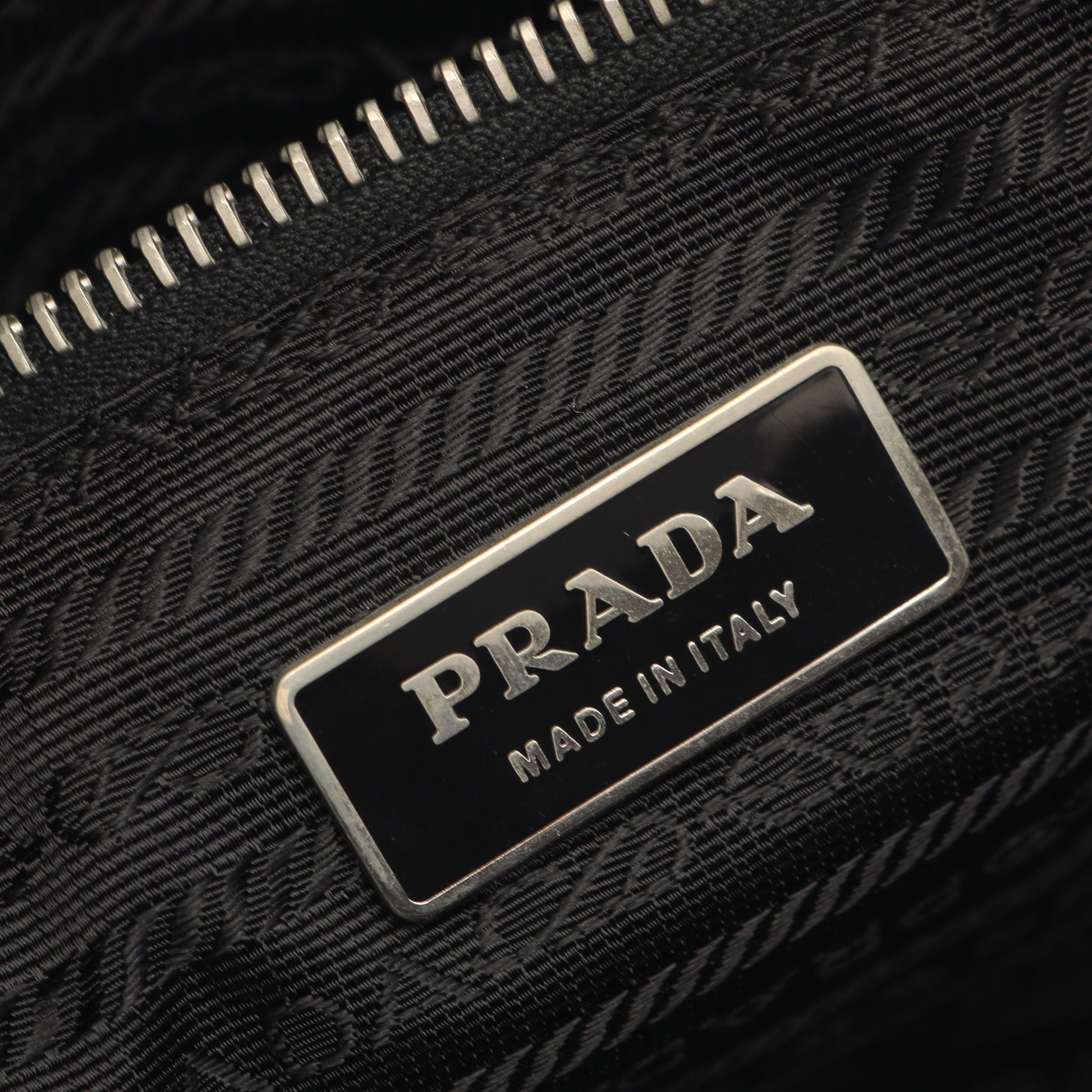 ハンドバッグ トートバッグ ナイロン サフィアーノレザー ブラック プラダ バッグ PRADA