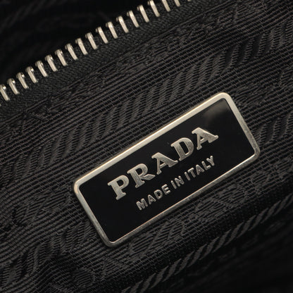 ハンドバッグ トートバッグ ナイロン サフィアーノレザー ブラック プラダ バッグ PRADA