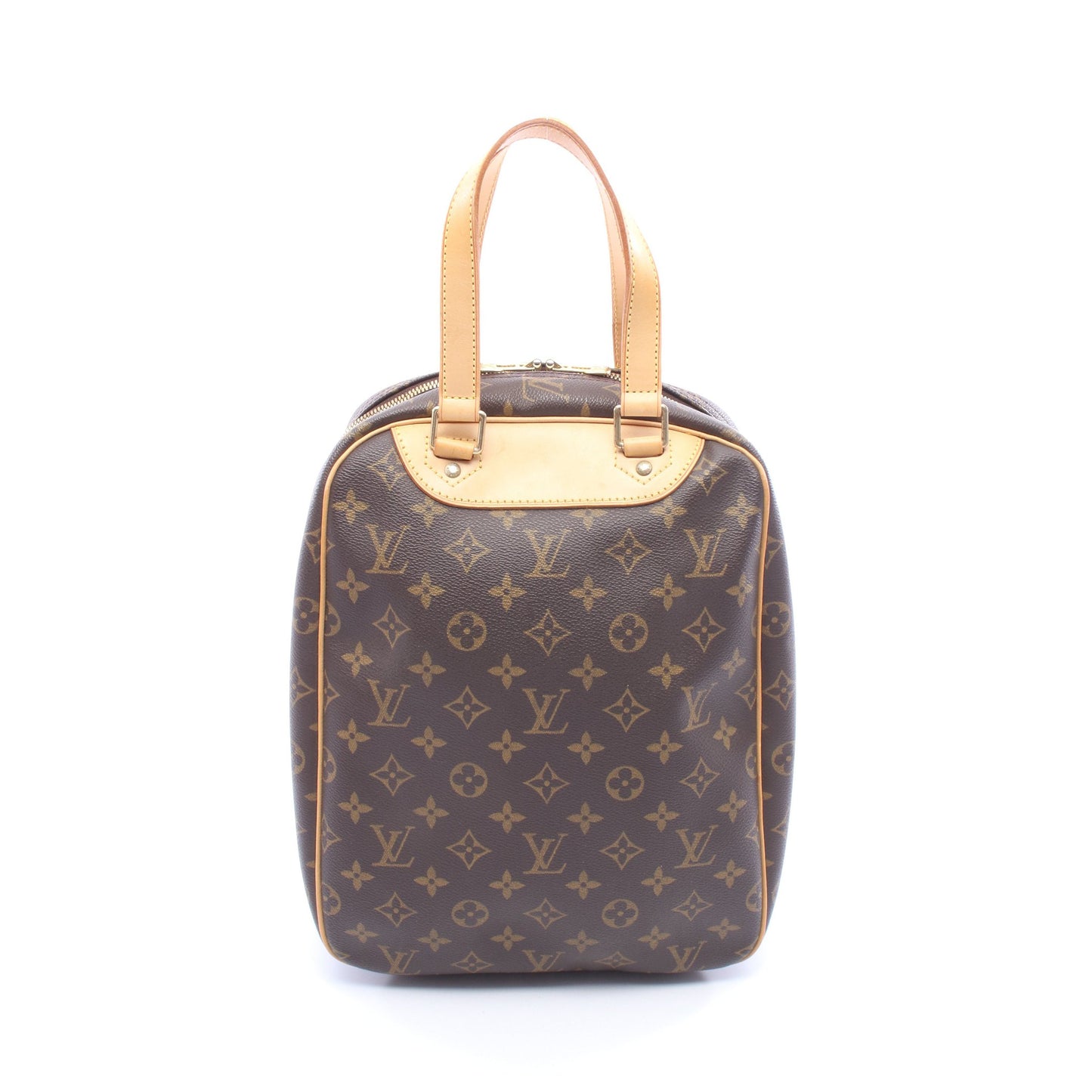 エクスキュルシオン モノグラム ハンドバッグ PVC レザー ブラウン ルイヴィトン バッグ LOUIS VUITTON