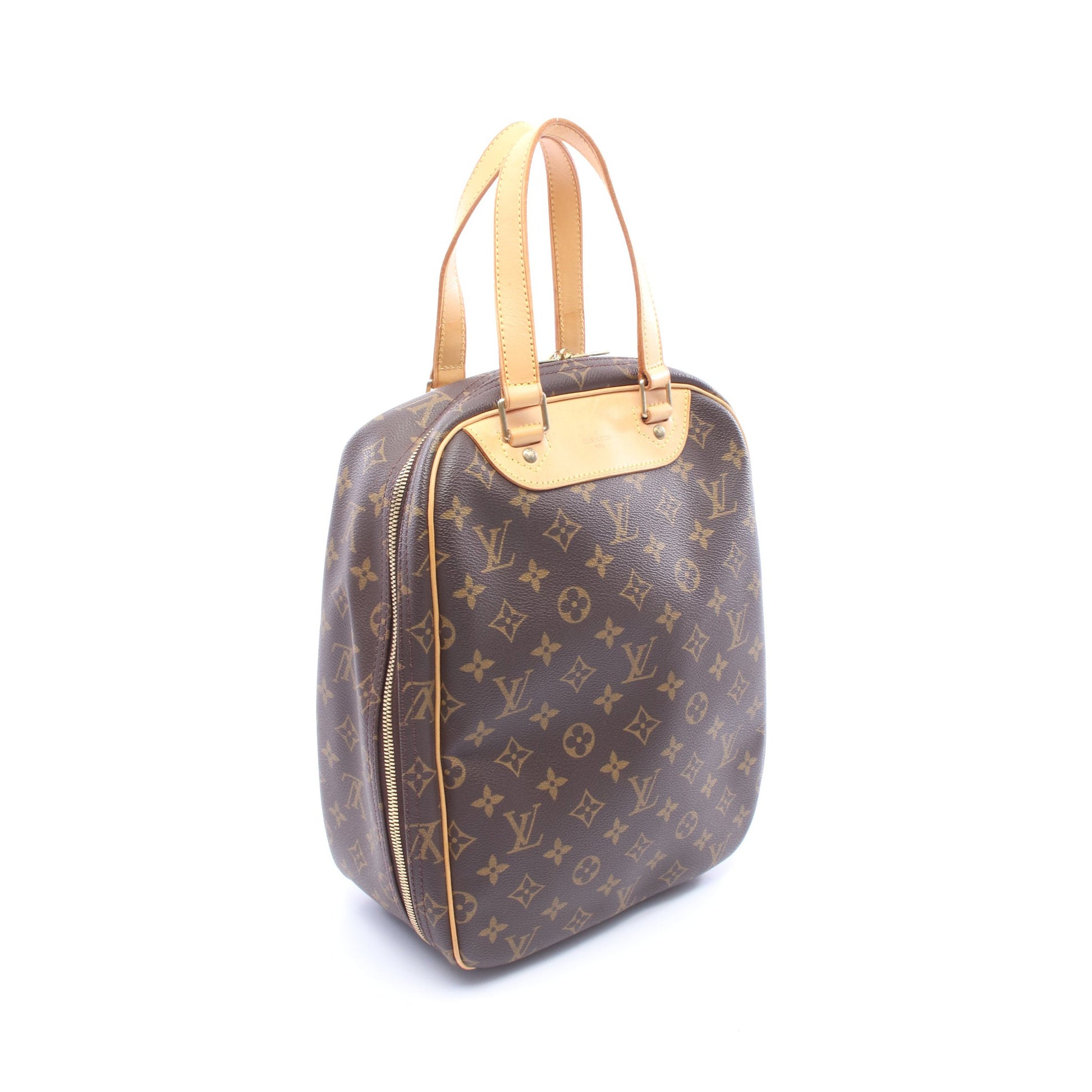 エクスキュルシオン モノグラム ハンドバッグ PVC レザー ブラウン ルイヴィトン バッグ LOUIS VUITTON