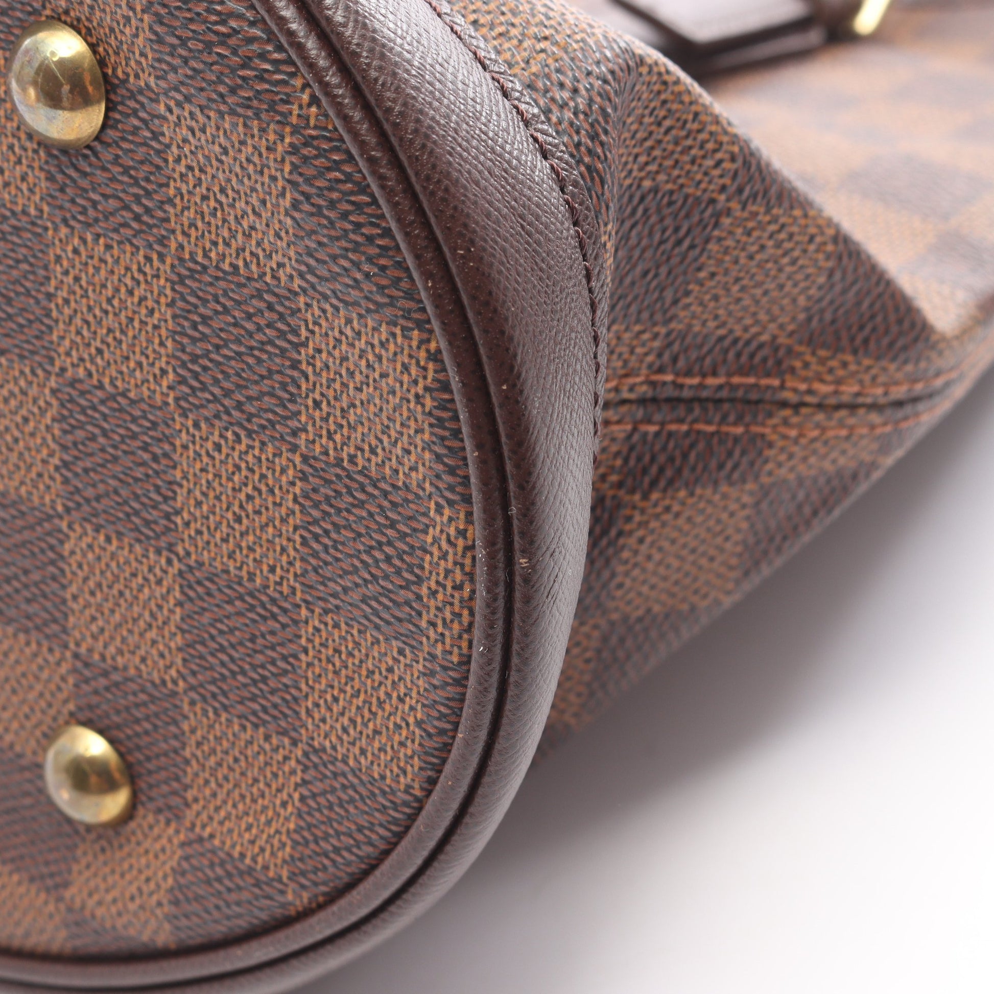 マレ ダミエエベヌ ショルダーバッグ トートバッグ PVC レザー ブラウン ルイヴィトン バッグ LOUIS VUITTON