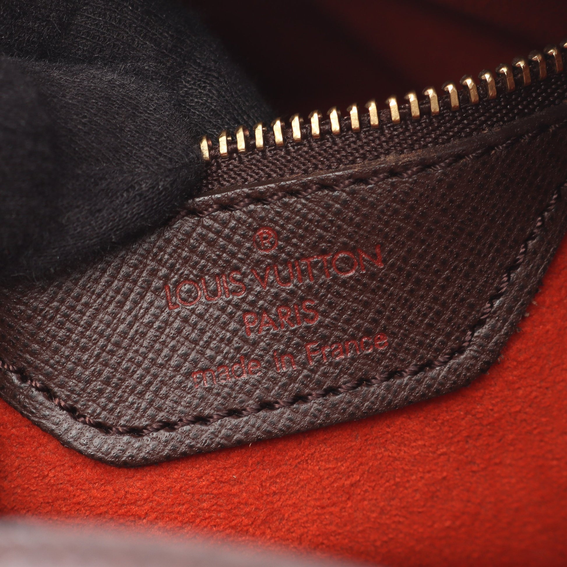 マレ ダミエエベヌ ショルダーバッグ トートバッグ PVC レザー ブラウン ルイヴィトン バッグ LOUIS VUITTON