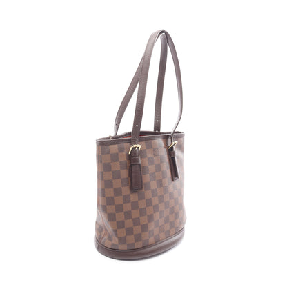 マレ ダミエエベヌ ショルダーバッグ トートバッグ PVC レザー ブラウン ルイヴィトン バッグ LOUIS VUITTON