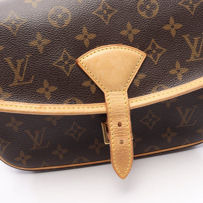 ソローニュ モノグラム ショルダーバッグ PVC レザー ブラウン ルイヴィトン バッグ LOUIS VUITTON