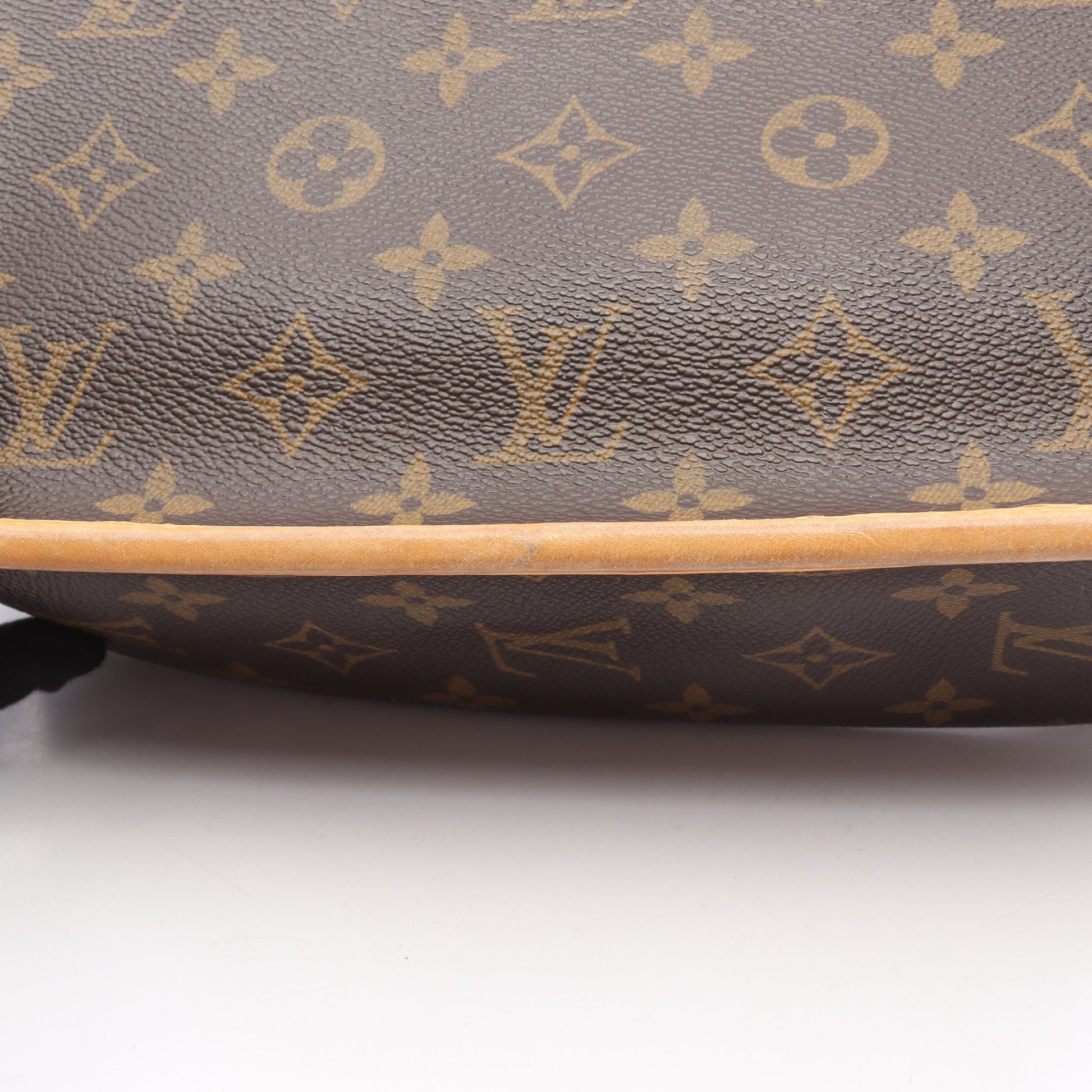 ソローニュ モノグラム ショルダーバッグ PVC レザー ブラウン ルイヴィトン バッグ LOUIS VUITTON