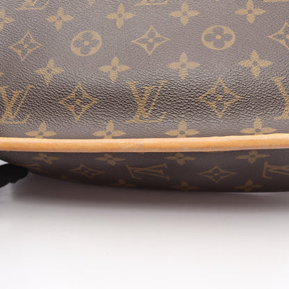 ソローニュ モノグラム ショルダーバッグ PVC レザー ブラウン ルイヴィトン バッグ LOUIS VUITTON
