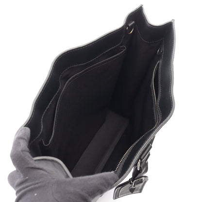 サックプラ モノグラムエクリプス 2WAY ハンドバッグ トートバッグ PVC レザー ブラック ルイヴィトン バッグ LOUIS VUITTON