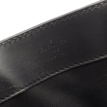 サックプラ モノグラムエクリプス 2WAY ハンドバッグ トートバッグ PVC レザー ブラック ルイヴィトン バッグ LOUIS VUITTON
