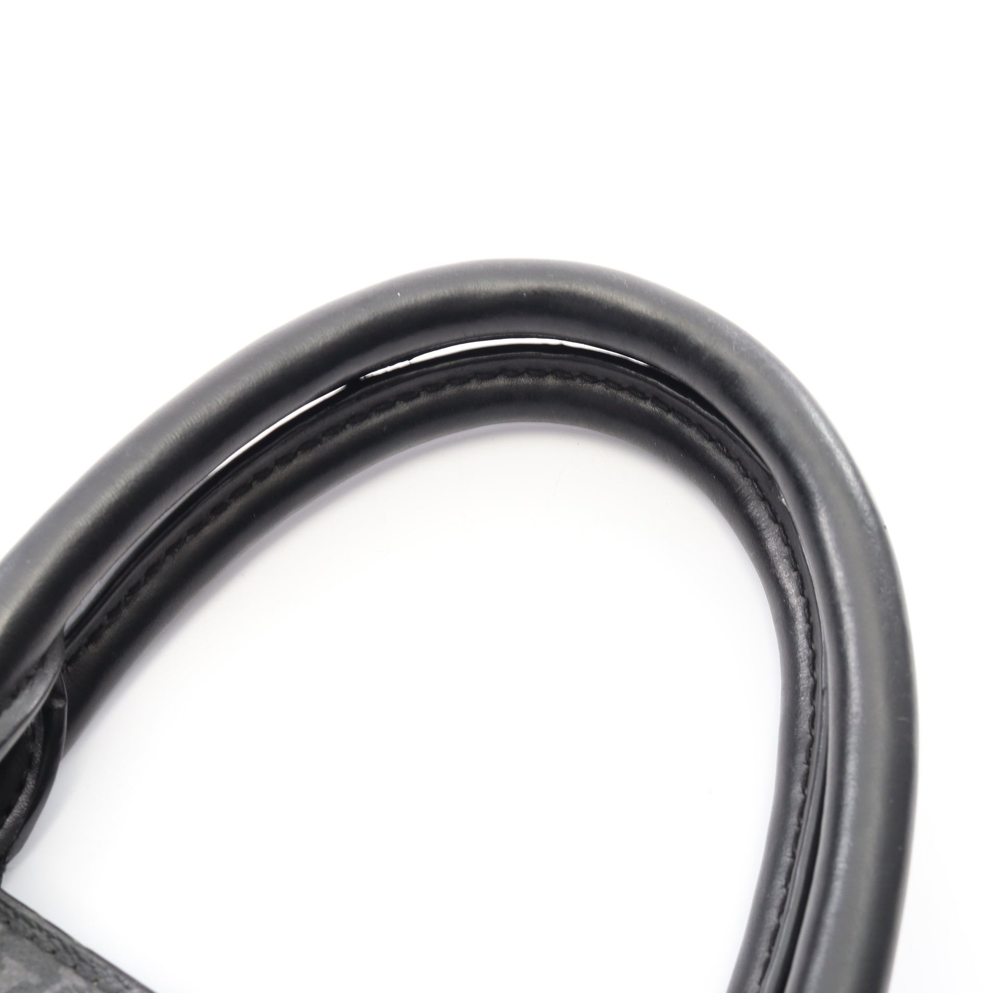 サックプラ モノグラムエクリプス 2WAY ハンドバッグ トートバッグ PVC レザー ブラック ルイヴィトン バッグ LOUIS VUITTON