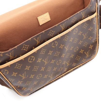 メッセンジャーGM ボスフォール モノグラム ショルダーバッグ PVC レザー ブラウン ルイヴィトン バッグ LOUIS VUITTON