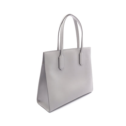 GGリボン ハンドバッグ トートバッグ レザー グレー グッチ バッグ GUCCI