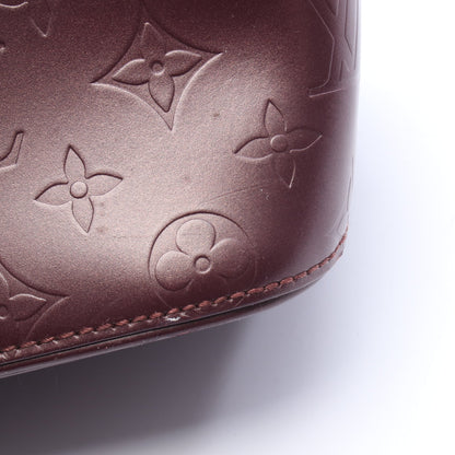 ストックトン モノグラムマット ヴィオレ ハンドバッグ レザー パープル ルイヴィトン バッグ LOUIS VUITTON