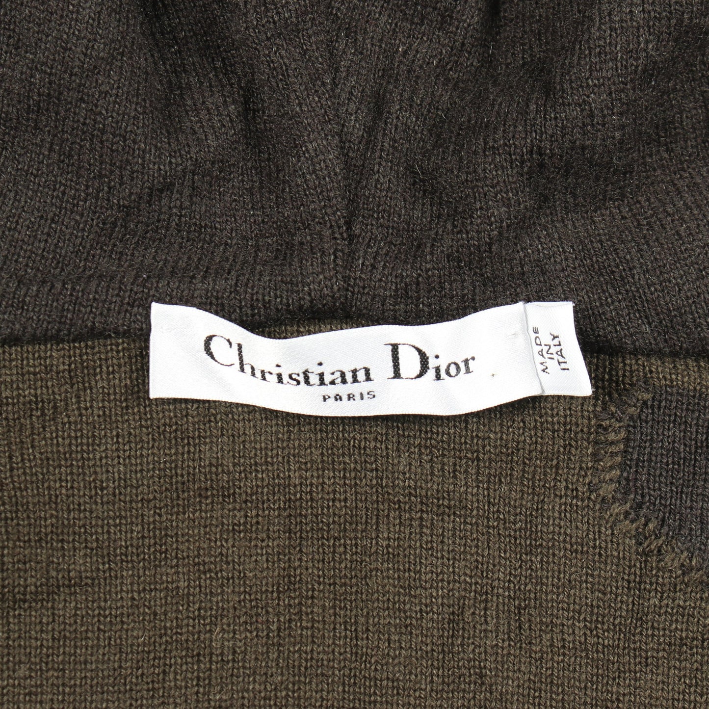 カモフラージュ ニット ジップアップパーカー カシミヤ カーキグリーン マルチカラー クリスチャンディオール トップス Christian Dior
