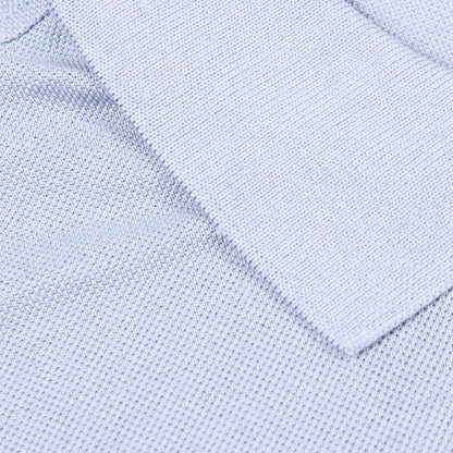 CDロゴ刺繍 ポロシャツ コットン ブルーグレー ディオール