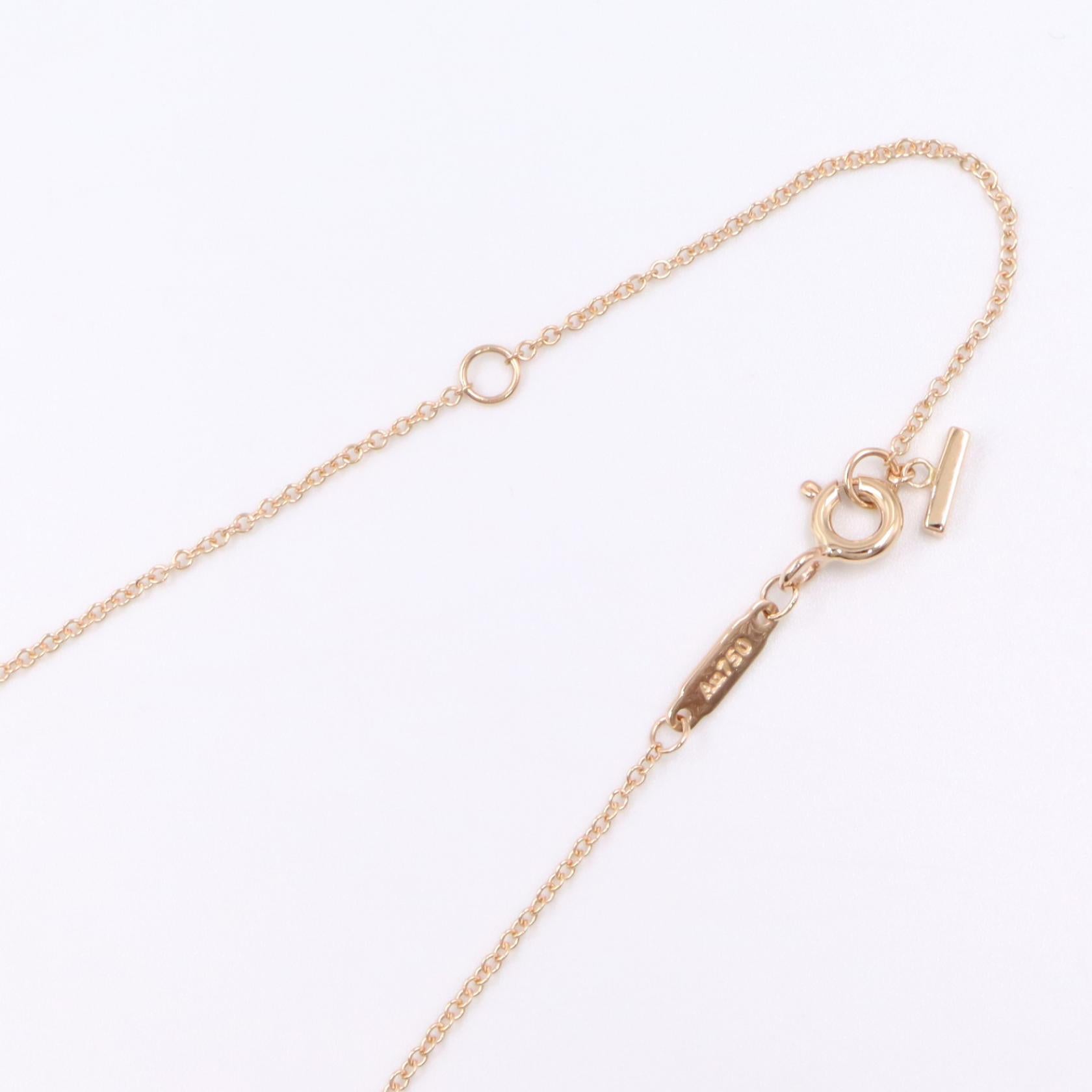 Tスマイル スモール ネックレス ネックレス K18PG ピンクゴールド ティファニー アクセサリー TIFFANY & Co.