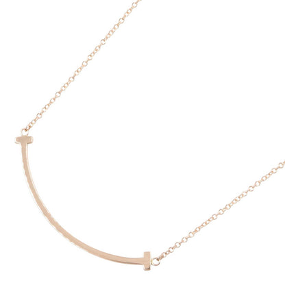 Tスマイル スモール ネックレス ネックレス K18PG ピンクゴールド ティファニー アクセサリー TIFFANY & Co.