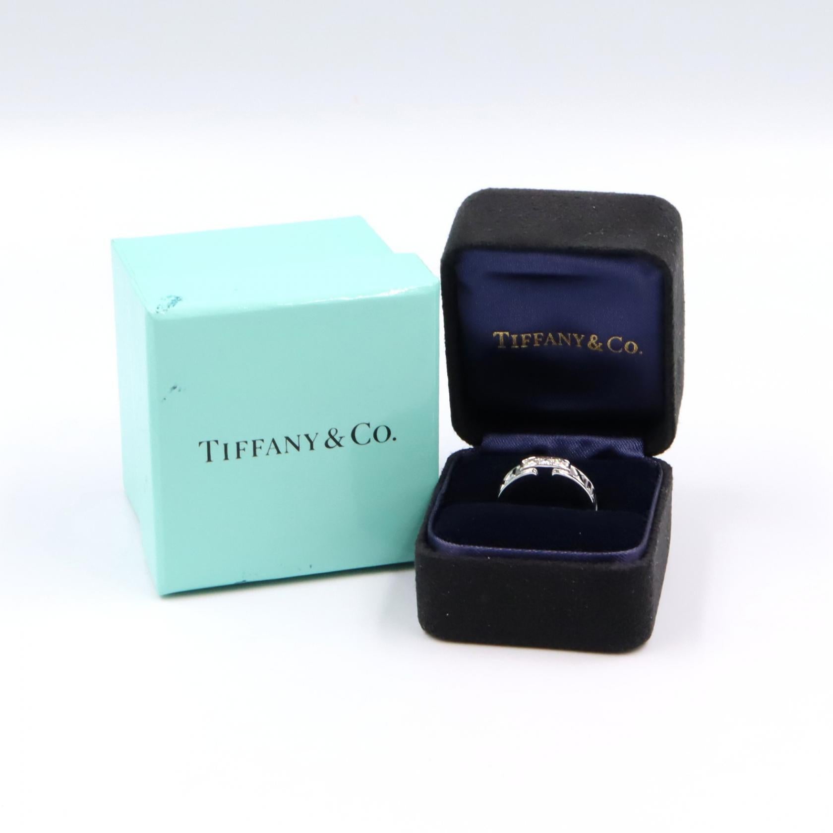 アトラス リング リング 指輪 K18WG ダイヤモンド ホワイトゴールド クリア ティファニー アクセサリー TIFFANY & Co.