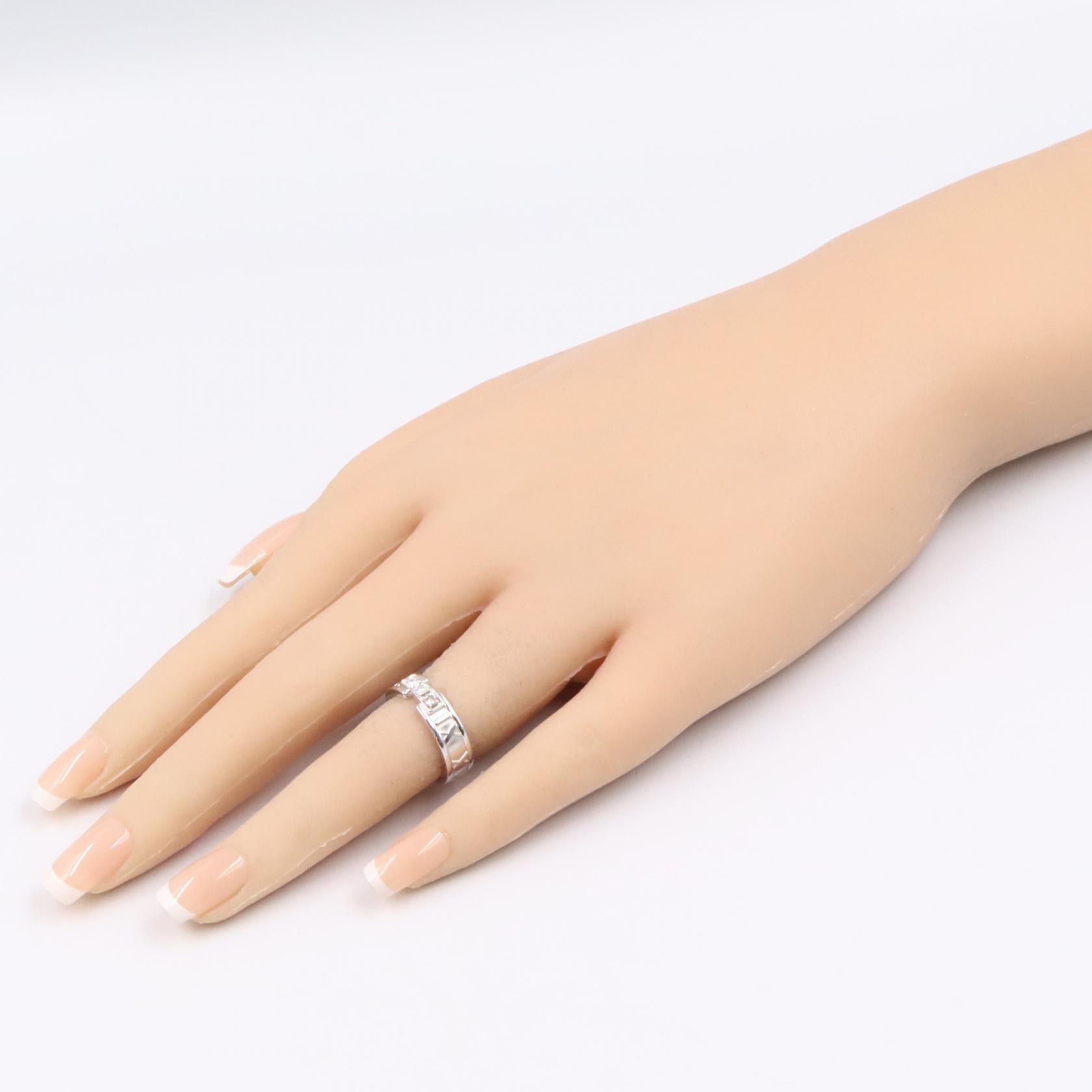 アトラス リング リング 指輪 K18WG ダイヤモンド ホワイトゴールド クリア ティファニー アクセサリー TIFFANY & Co.