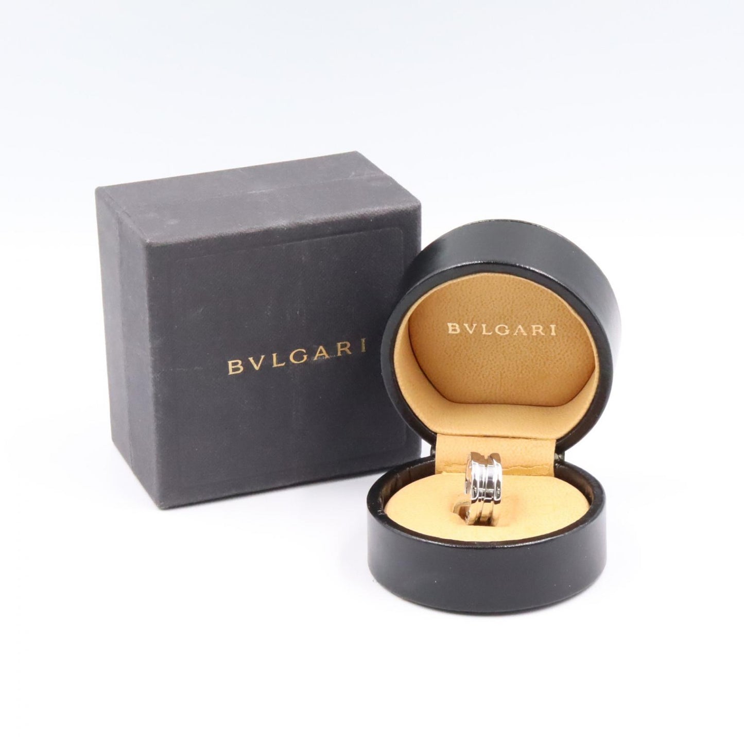 B-zero1 ビーゼロワン リング 3バンド リング 指輪 K18WG ホワイトゴールド ブルガリ アクセサリー BVLGARI