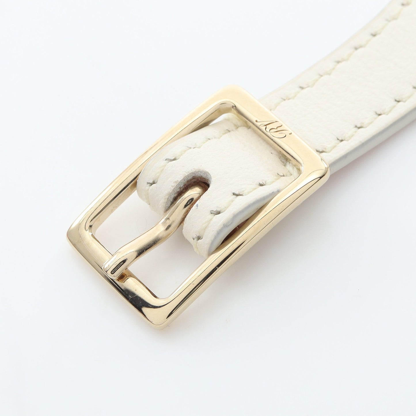 エフロレッセンス ビジュー ブレスレット レザー ラインストーン オフホワイト ロジェヴィヴィエ アクセサリー Roger Vivier