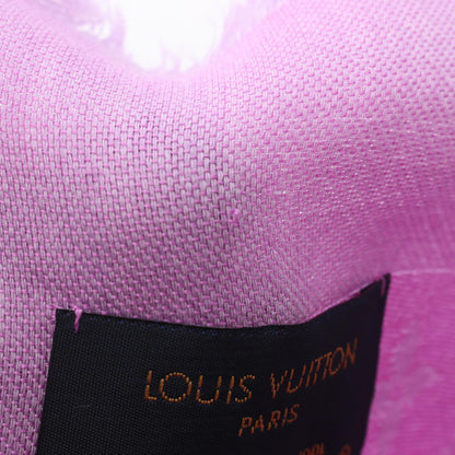 ショール モノグラム ストール ショール シルク ウール ピンクパープル ルイヴィトン 財布・小物 LOUIS VUITTON