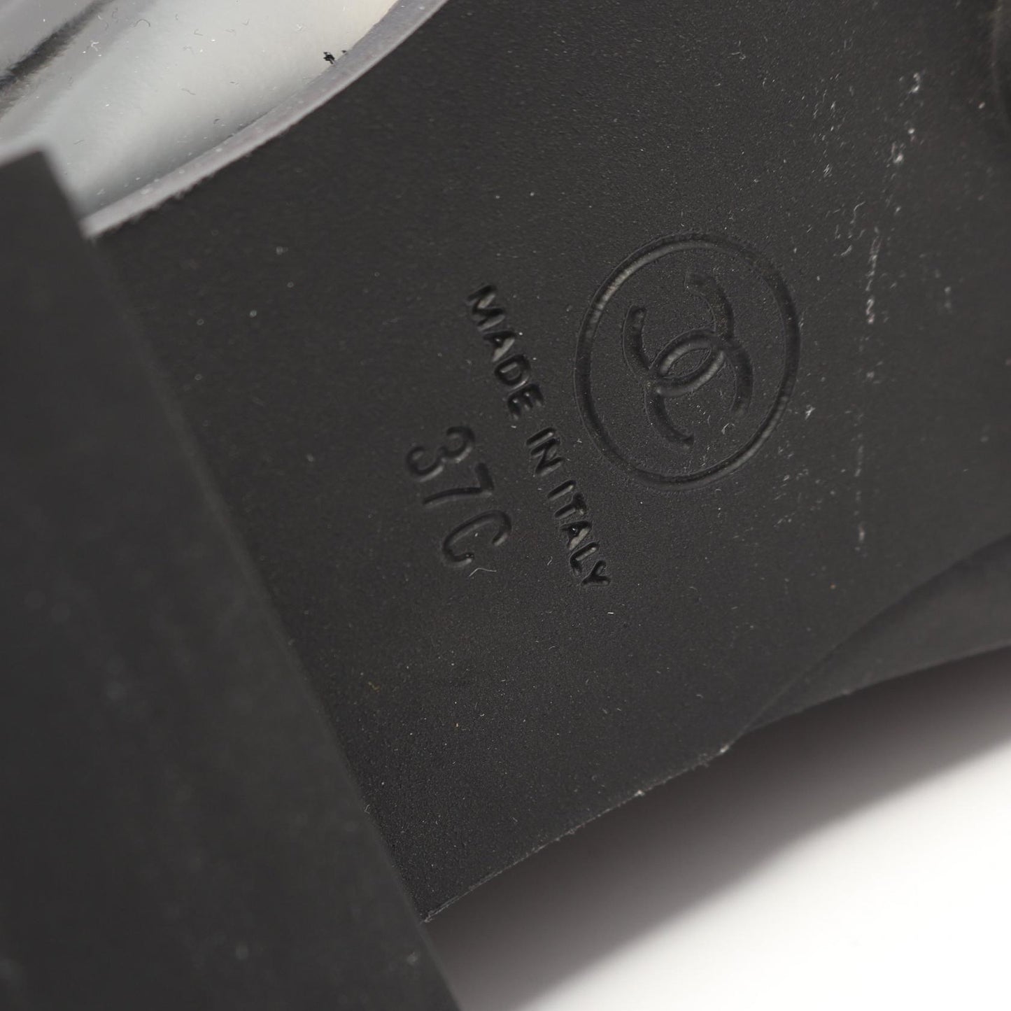 ココマーク ローファー エナメルレザー ブラック シャネル シューズ CHANEL