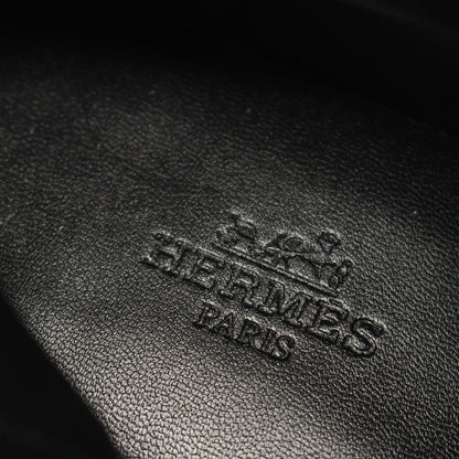 ケルシー ケリーバックル ショート ブーツ レザー ブラック エルメス シューズ HERMES