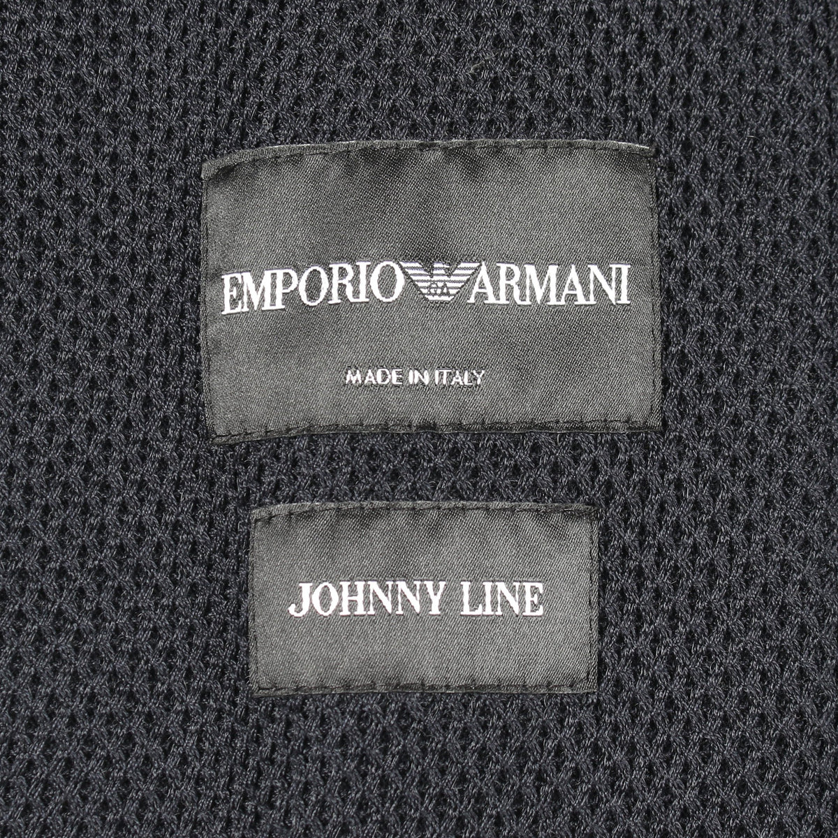 メッシュ ブルゾン コットン ダークネイビー エンポリオアルマーニ アウター EMPORIO ARMANI
