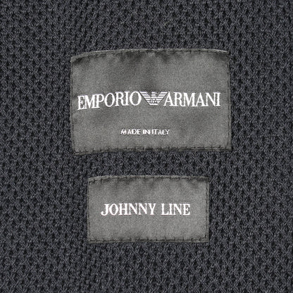メッシュ ブルゾン コットン ダークネイビー エンポリオアルマーニ アウター EMPORIO ARMANI