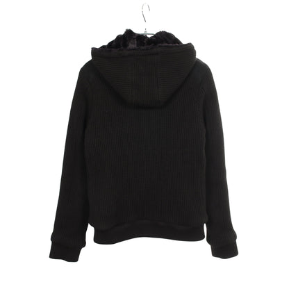 ニット切替 ジャケット ウール ブラック エンポリオアルマーニ アウター EMPORIO ARMANI