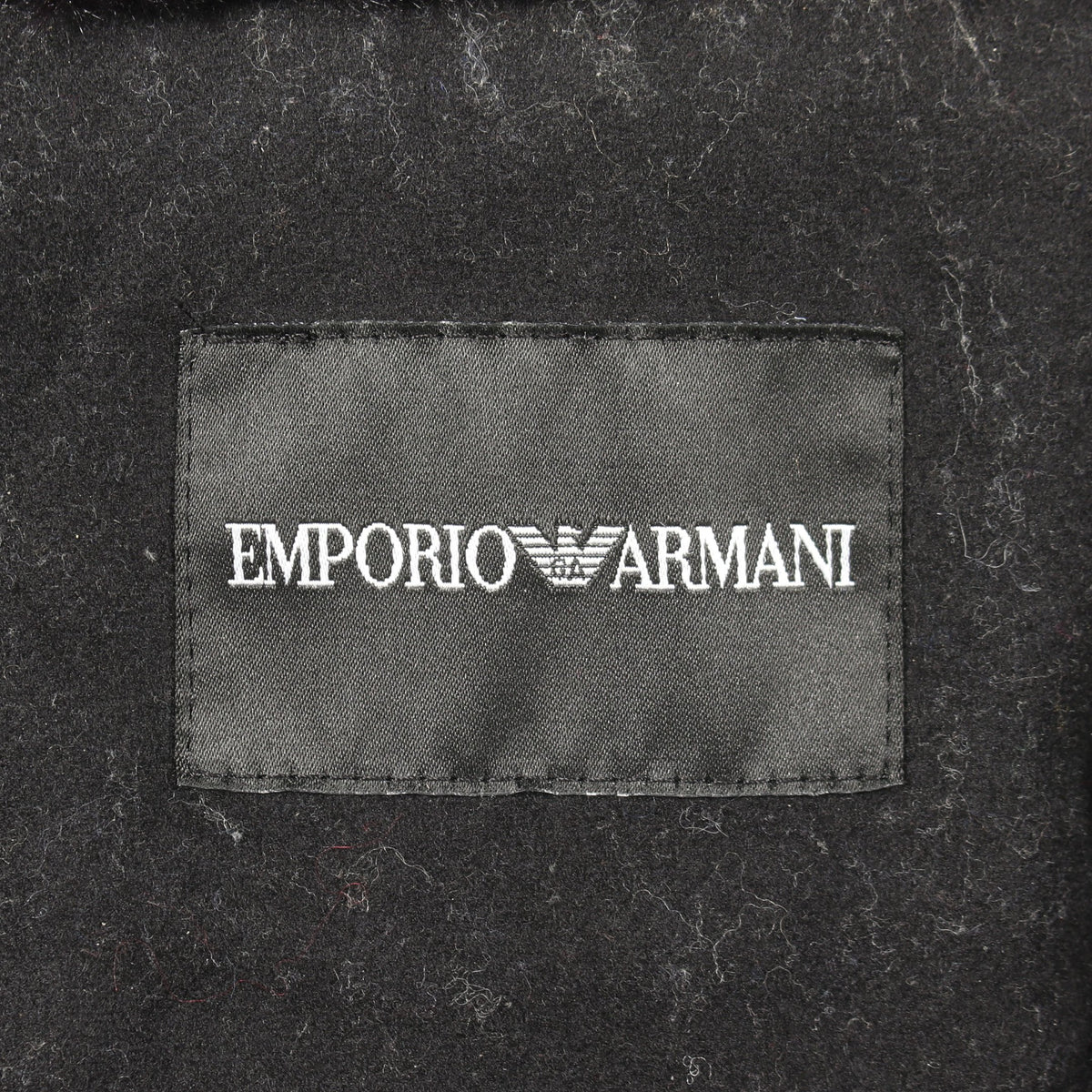 ニット切替 ジャケット ウール ブラック エンポリオアルマーニ アウター EMPORIO ARMANI