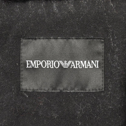 ニット切替 ジャケット ウール ブラック エンポリオアルマーニ アウター EMPORIO ARMANI