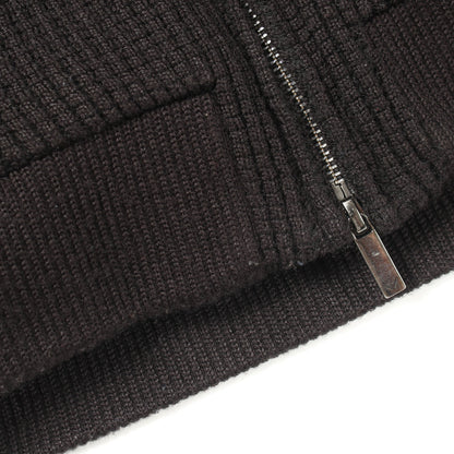 ニット切替 ジャケット ウール ブラック エンポリオアルマーニ アウター EMPORIO ARMANI