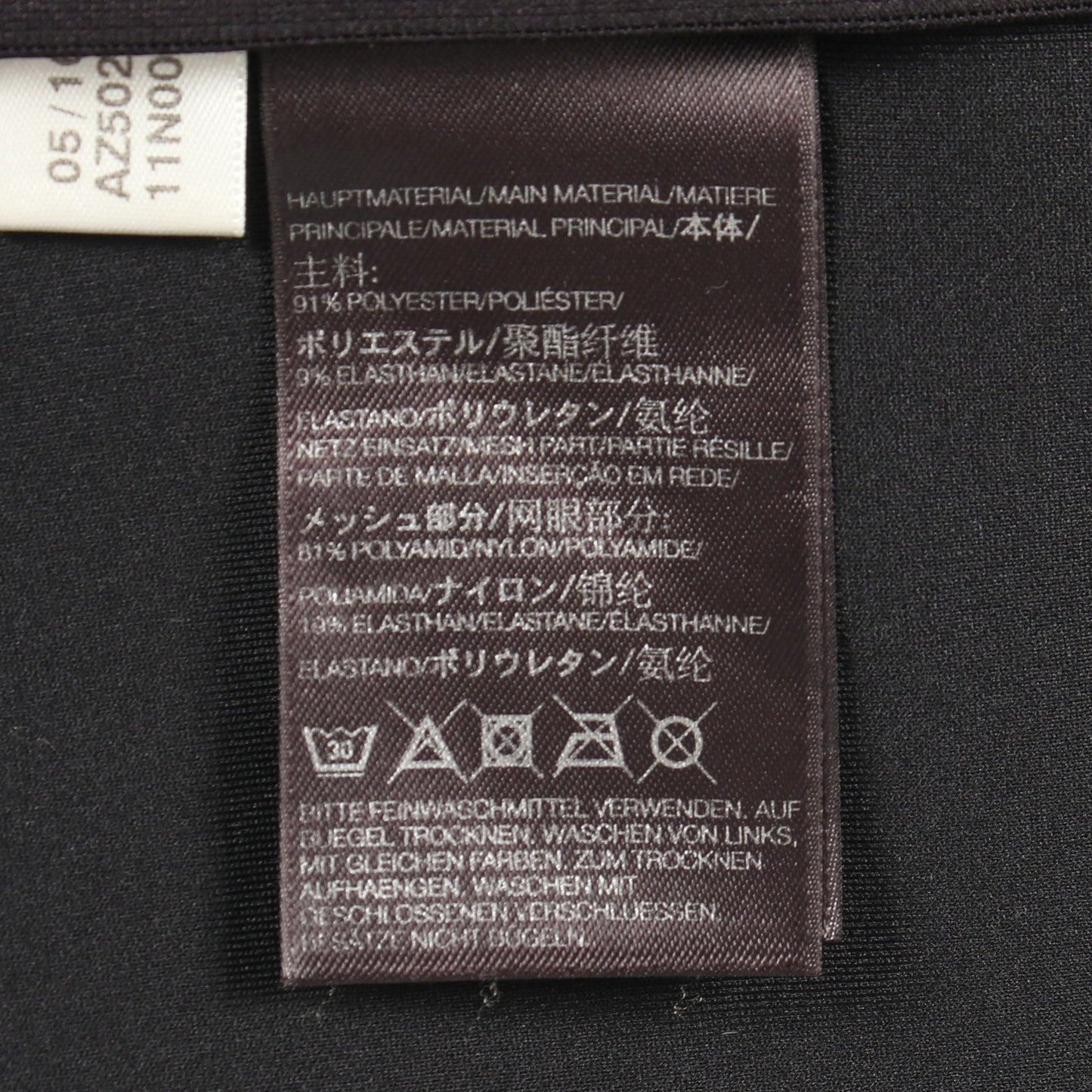 ジップアップパーカー ブラック ワイスリー