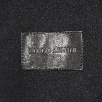 ジャケット ブルゾン カシミヤ ダークネイビー ジョルジオアルマーニ