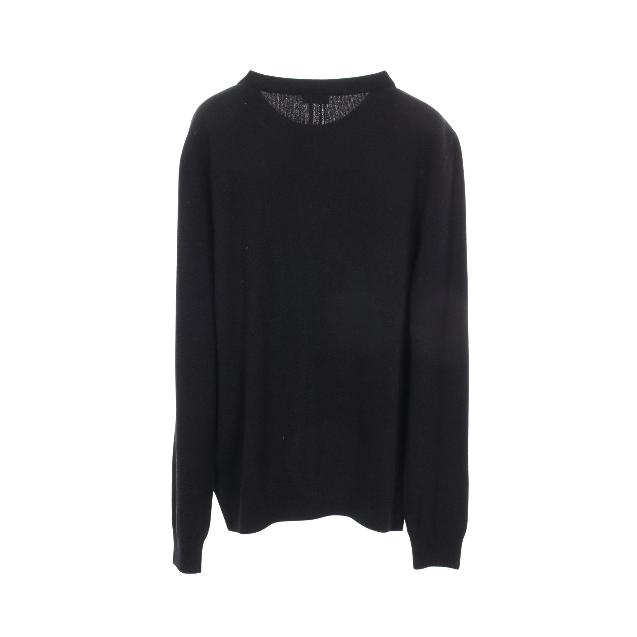 限定値下げ　極美品Yves Saint Laurent ブラック　セーター ダメージ加工 ニット ウール カシミヤ ブラック サンローランパリ – RECLO