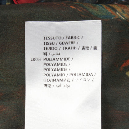 フード付き ジャケット ブルゾン ナイロン ブラック ピンクレッド マルチカラー アレキサンダーマックイーン