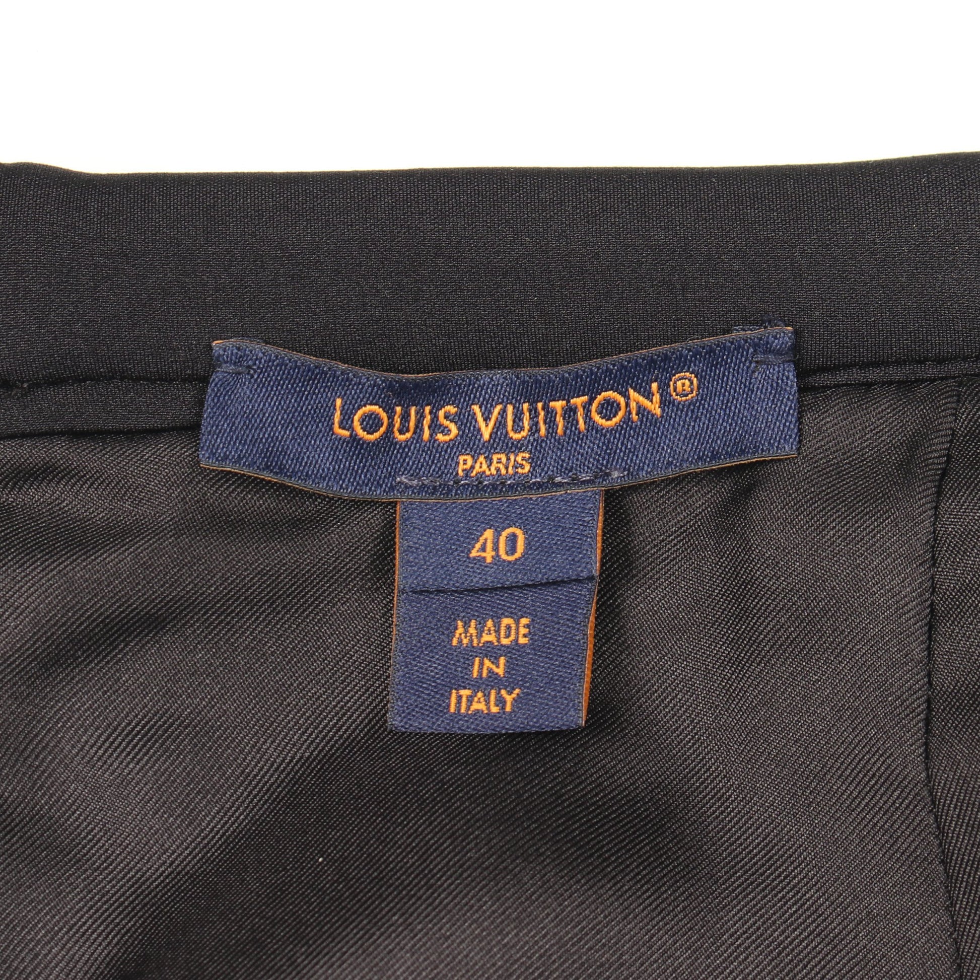ツイード スカート ウール ブラック ルイヴィトン ボトムス LOUIS VUITTON