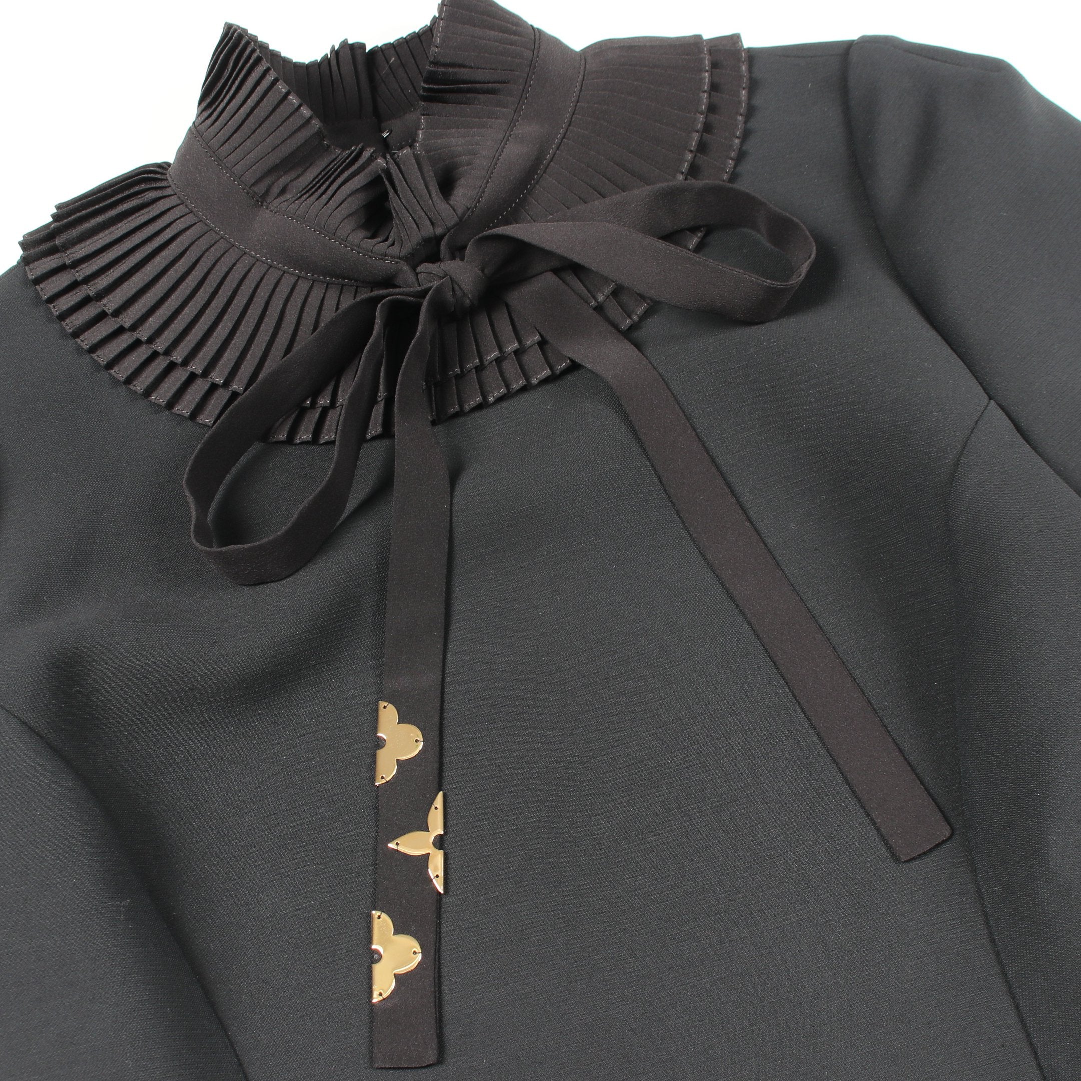 新品未使用タグ付★LOUIS VUITTON★ウールシルク★ジレ★ワンピース 中古・古着通販】LOUIS VUITTON (ルイ ヴィトン) LV シルクワンピース