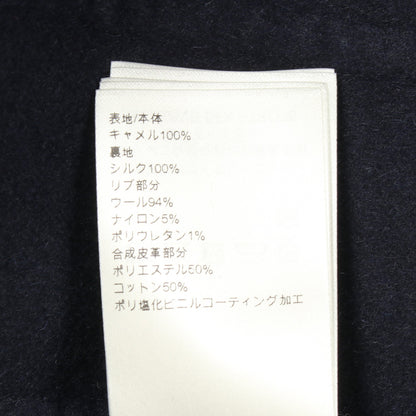 ハイネック 切替 ワンピース キャメル ネイビー ルイヴィトン ワンピース LOUIS VUITTON