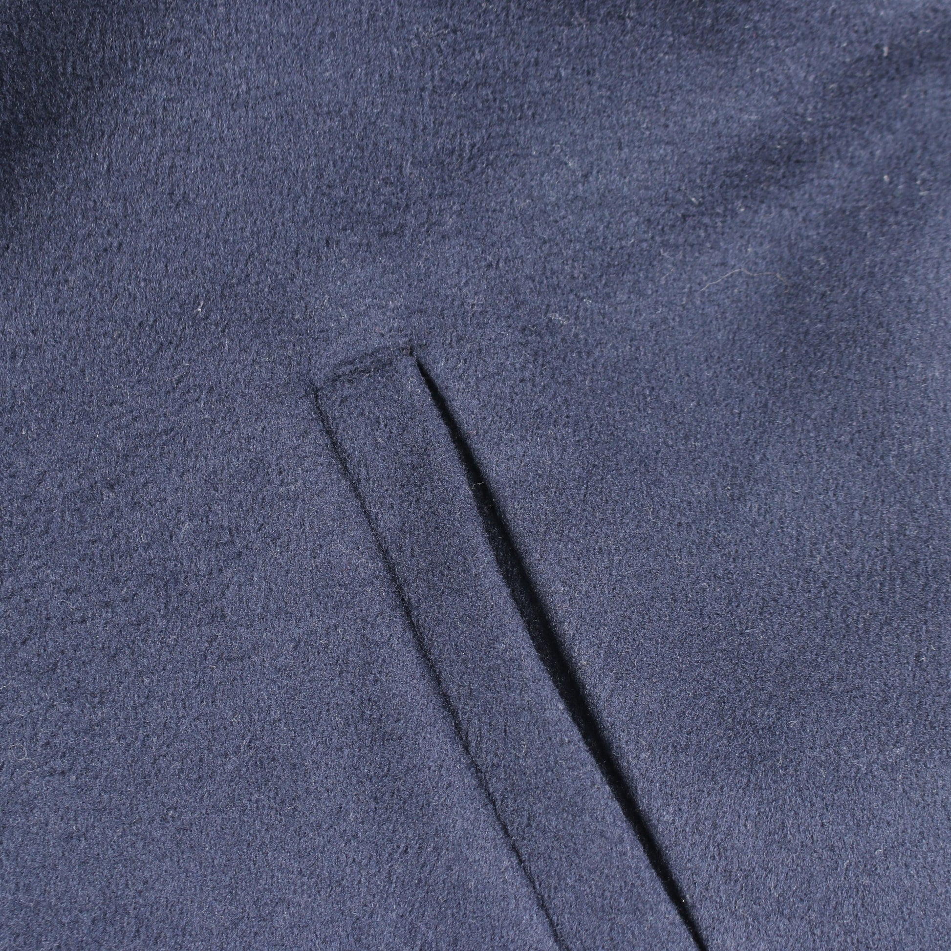 Double Face Drape Front Coat ダブルフェイスドレープ フロント コート ウール ネイビー ルイヴィトン アウター LOUIS VUITTON