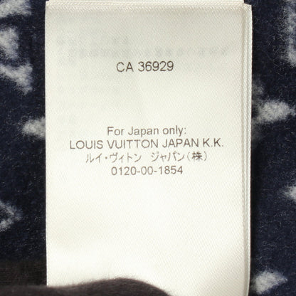 Double Face Drape Front Coat ダブルフェイスドレープ フロント コート ウール ネイビー ルイヴィトン アウター LOUIS VUITTON