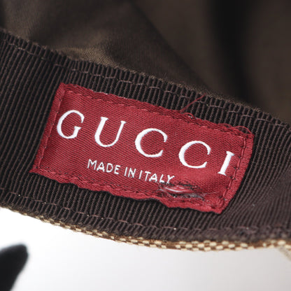 GUCCI × ヒグチユウコ GGキャンバス キャップ コットン ベージュ ライトピンク グッチ 財布・小物 GUCCI