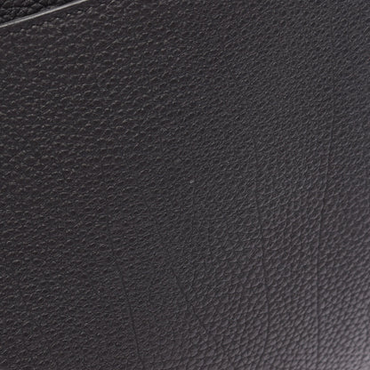 サックアデペッシュ38 ビジネスバッグ ブリーフケース トゴ ブラック シルバー金具 □K刻印 エルメス バッグ HERMES