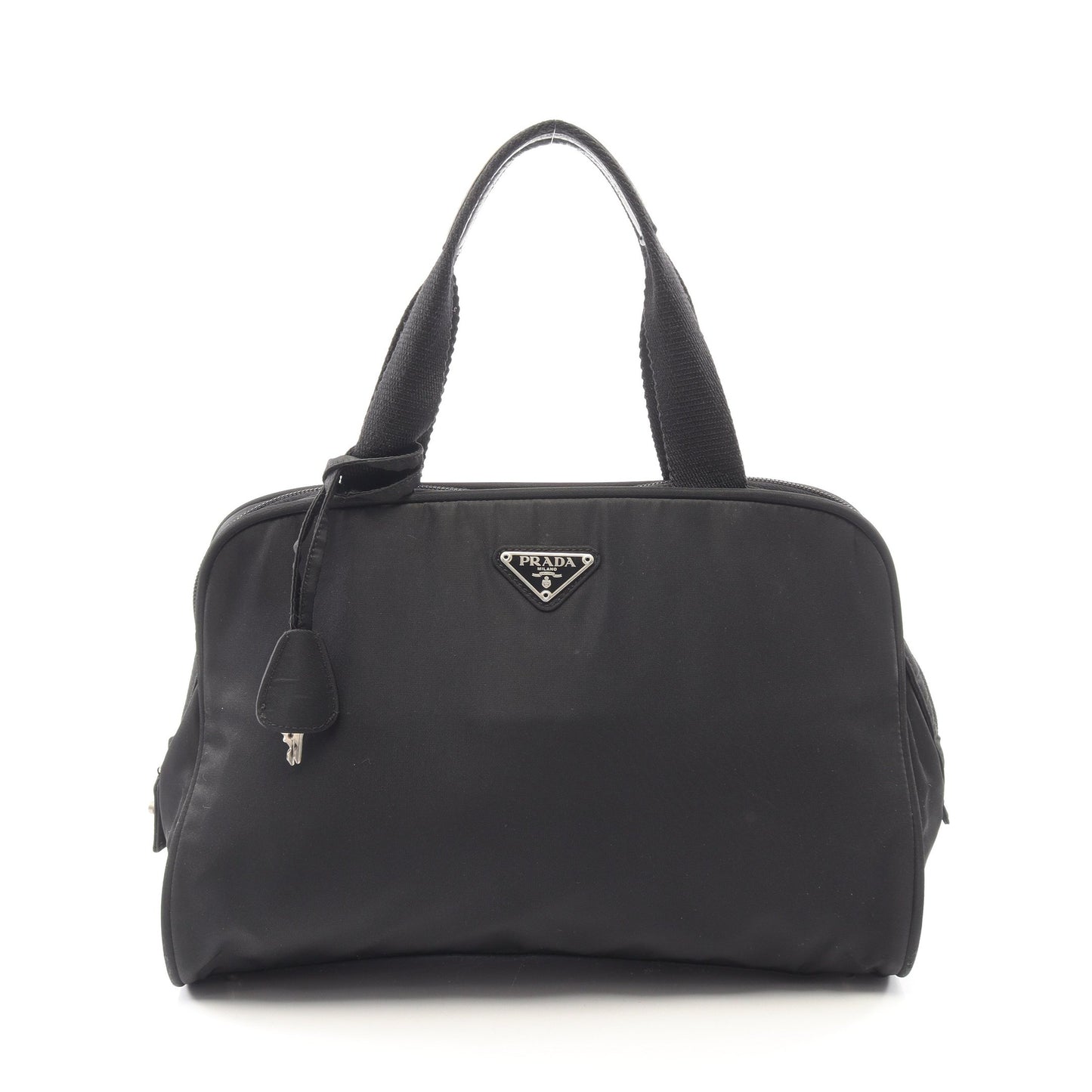 ハンドバッグ ナイロン レザー ブラック プラダ バッグ PRADA
