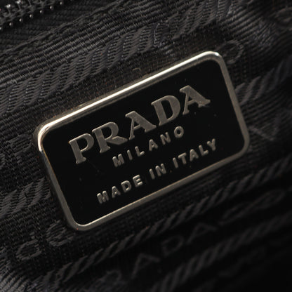ハンドバッグ ナイロン レザー ブラック プラダ バッグ PRADA