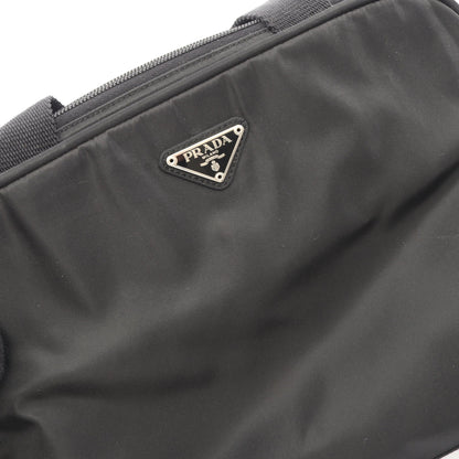 ハンドバッグ ナイロン レザー ブラック プラダ バッグ PRADA