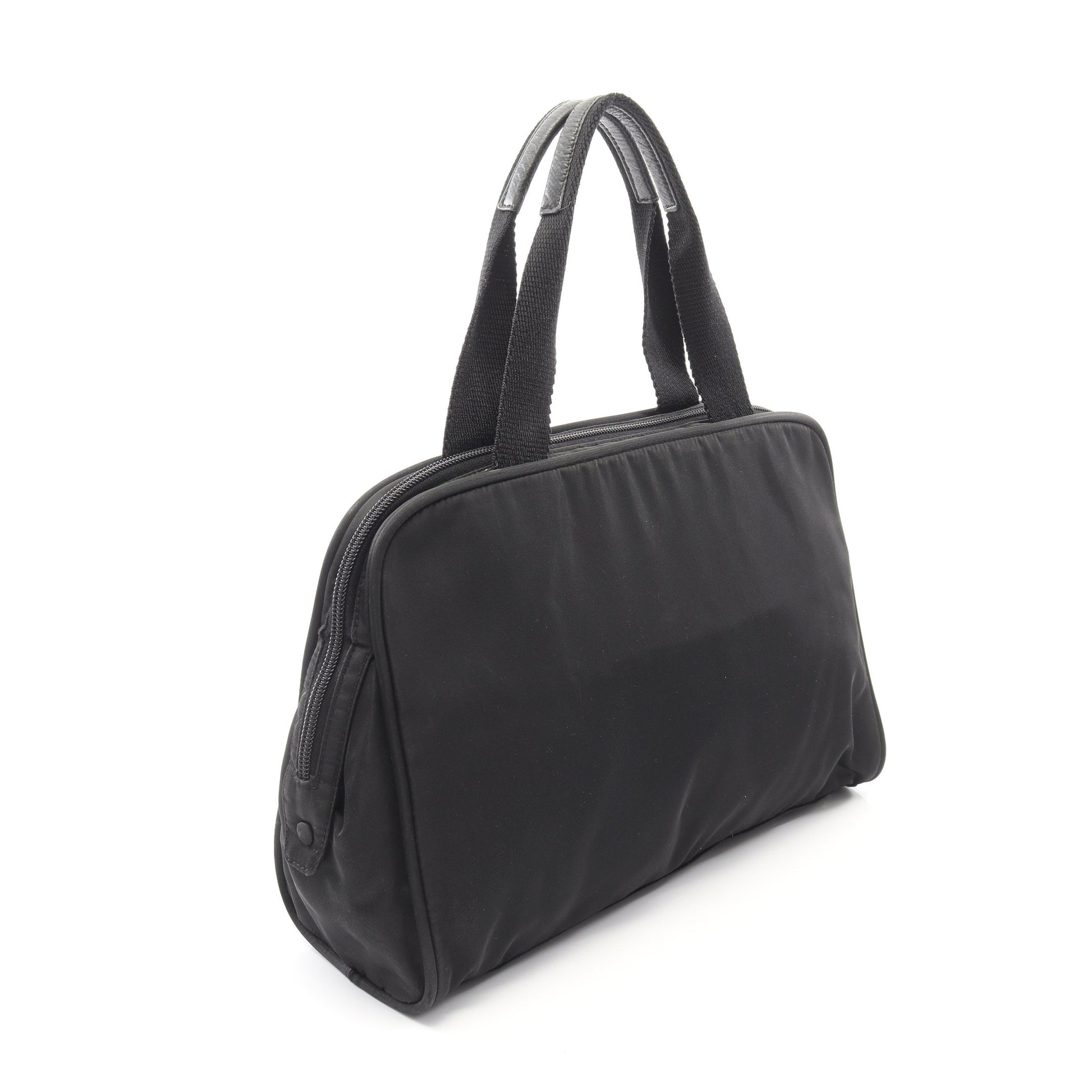 ハンドバッグ ナイロン レザー ブラック プラダ バッグ PRADA